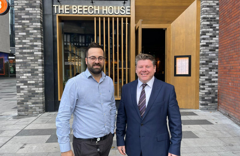 Dean Russell visits The Beech House