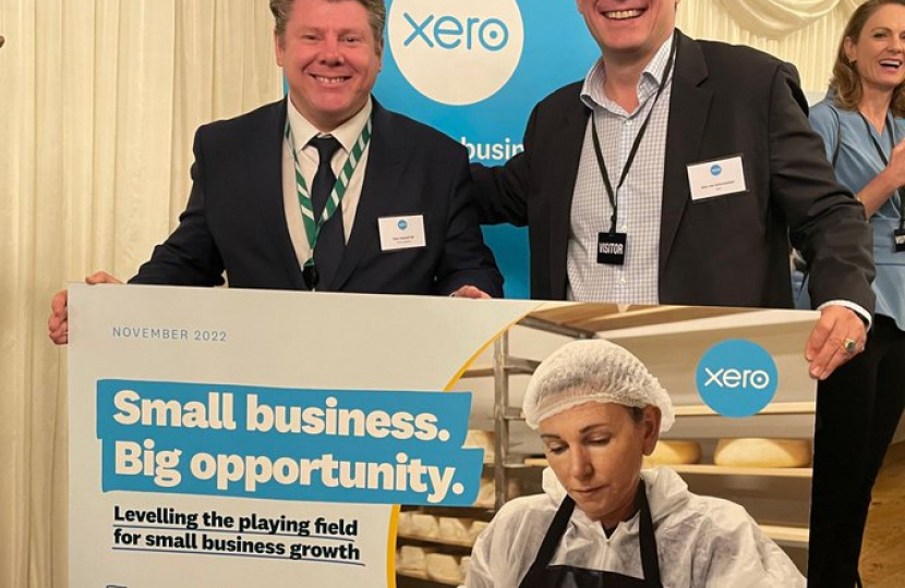 Dean Russell and Xero business event