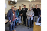 Dean Russell MP Visits New North Watford Veterans Support Group