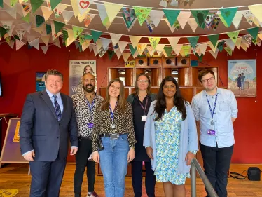 Dean Russell Visits Watford Palace Theatre