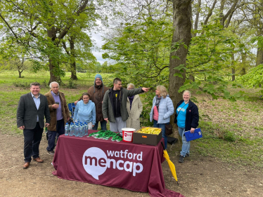 Dean Russell MP at Watford Mencap 10k Fun Run